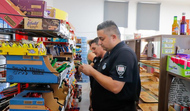 Gazimağusa Belediyesi okul kantinlerinde denetim yaptı