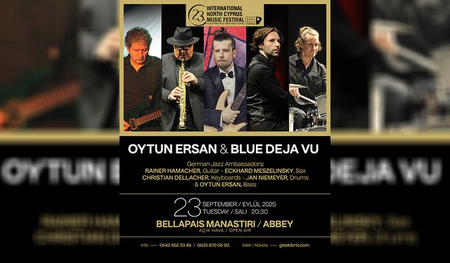 23. Uluslararası Kuzey Kıbrıs Müzik Festivali başlıyor