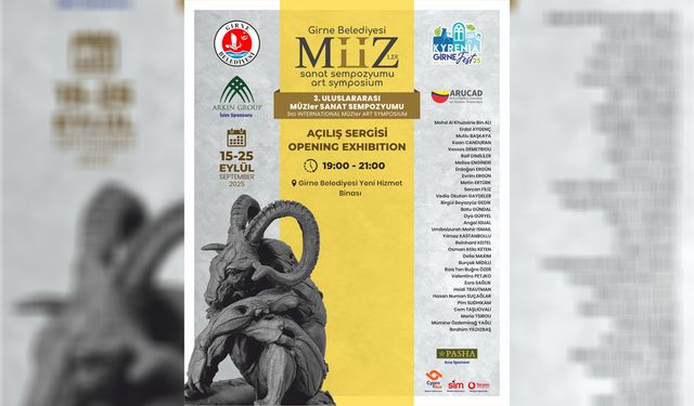 “3. Uluslararası MÜZ-ler Sanat Sempozyumu” açılış sergisi bugün yapılacak