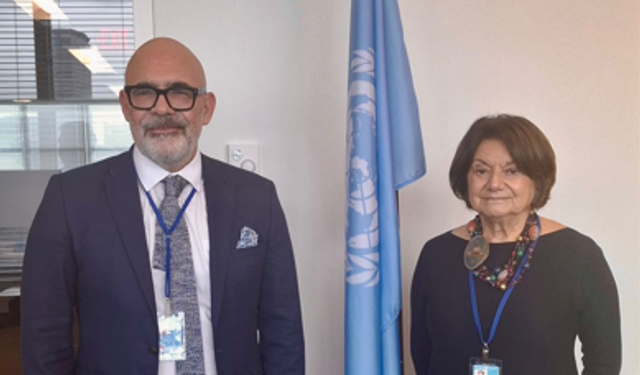 Özel Temsilci Güneş Onar, DiCarlo’yla görüştü