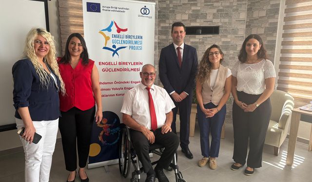 Engelli haklarının korunmasına yönelik projenin kapanış etkinliği yapıldı