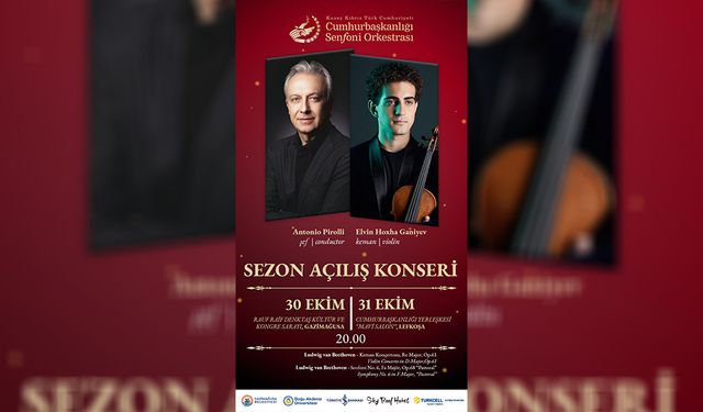Cumhurbaşkanlığı Senfoni Orkestrası yeni sezon konserleri 30 Ekim'de başlıyor