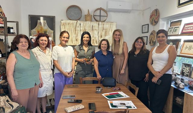 CTP Kadın Örgütü’nden Girne Emekçi Kadınlar Kooperatifi'ne ziyaret