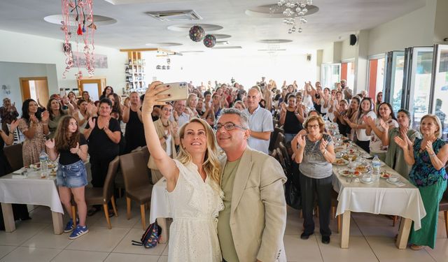 Kadınlar İskele’de de işi bitirdi