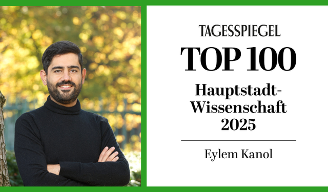 Kıbrıslı Türk Eylem Kanol Berlin’de ilk 100 bilim insanı arasında gösterildi