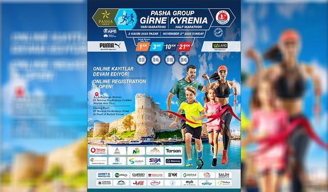 Girne’de pazar gün maraton ve baklava festivali var