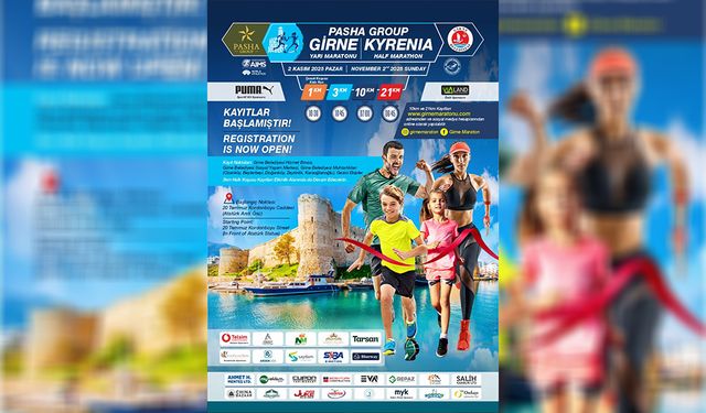“Pasha Group Girne Yarı Maratonu 2025” başlıyor