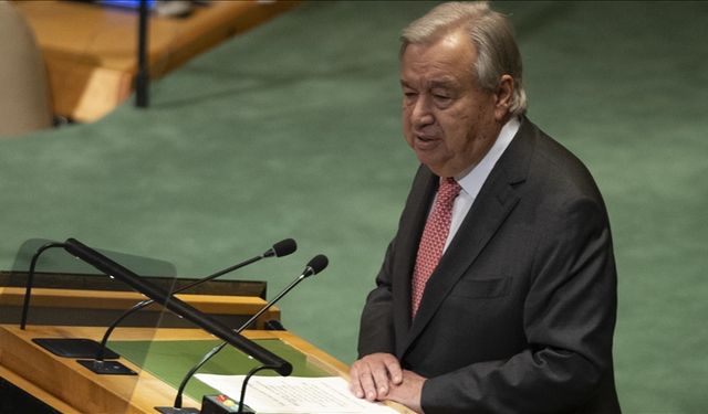 Guterres: "Son on yıl, tarihin en sıcak yıllarıydı. Okyanus ısısı rekor kırarken, ekosistemleri yok ediyor"