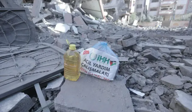 İHH, Gazze'deki yardım çalışmalarında yaklaşık 3,5 milyar lira bütçe kullandı