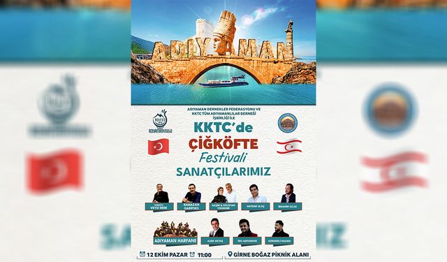 Girne Boğaz Piknik Alanı’nda “Çiğköfte Festivali” düzenleniyor