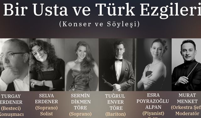 “Bir Usta ve Türk Ezgileri” söyleşili konseri, Güzelyurt ve Lefkoşa’da düzenleniyor