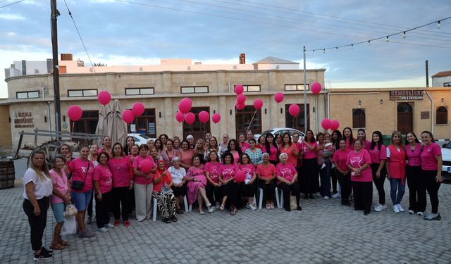 İskele Belediyesi ‘Pembe Giy Gel’ etkinliğine ev sahipliği yaptı