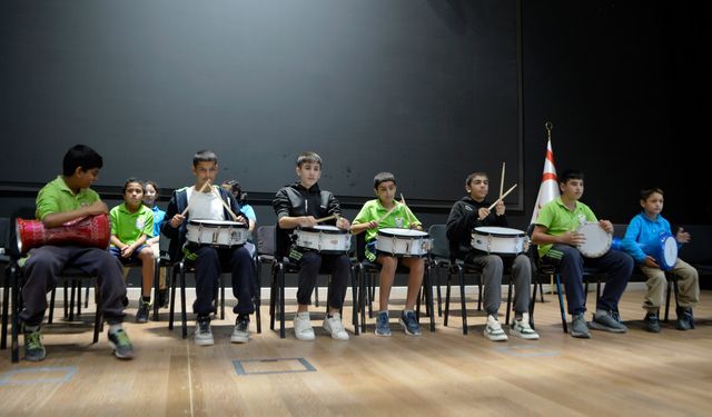 Fidan Çocuk Ritim Orkestrası çalışmalarına başladı