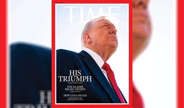 Trump, kendisini kapağa taşıyan Time dergisinin saçını "yok ettiğini" belirtti
