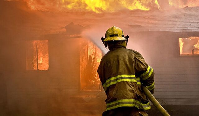 Lefkoşa’da tanker yangını…