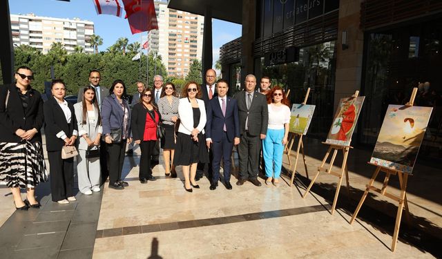 KKTC'nin kuruluş yıl dönümü kutlamaları kapsamında Mersin’de “Ada Kıbrıs” sergisi düzenlendi