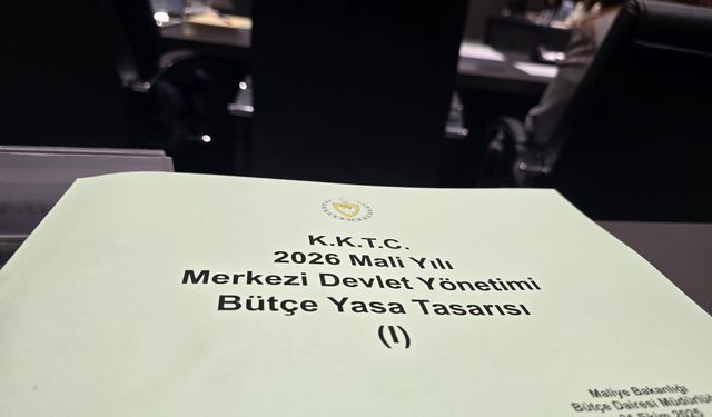 2026 bütçesinin bütünü üzerine görüşme yapılıyor