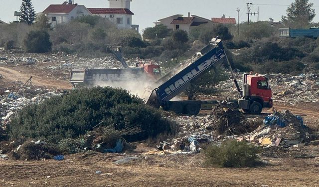 İskele’de moloz döken iki firmaya ceza
