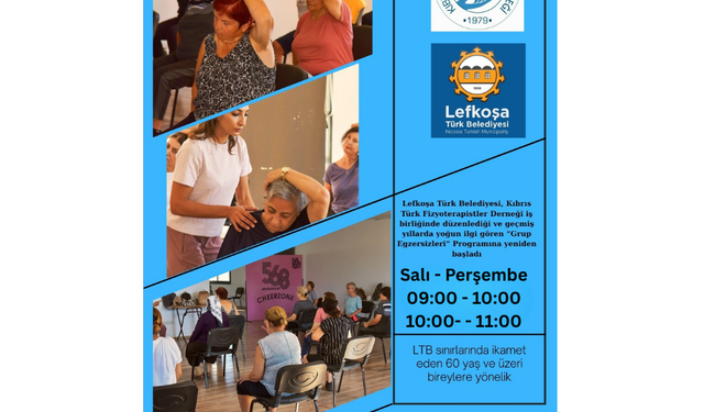 “İyi Ki’lerimiz İçin Grup Egzersizleri Projesi"nin yeni dönemi başladı