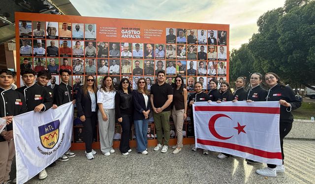 Haydarpaşa Ticaret Lisesi Gastro Antalya’da 15 madalya ile döndü
