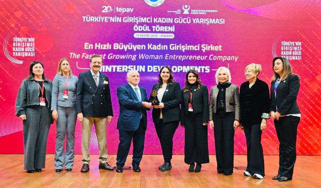 Türkiye’nin Girişimci Kadın Gücü Yarışması’nda KKTC’den üç iş kadınına ödül