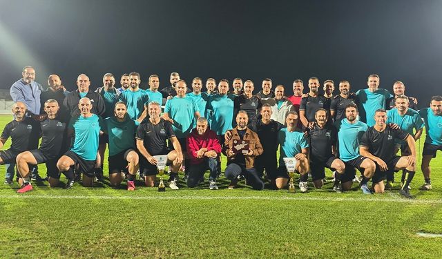 KTÖS ve POED, Güzelyurt’ta dostluk maçı yaptı