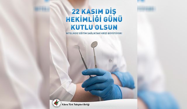 22 Kasım Diş Hekimliği Günü… Erçal: “Sayısı her geçen gün artan tıp ve diş hekimliği fakülteleri sağlığı tehdit eden ci