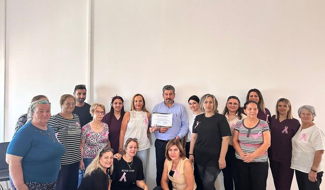 Lefke’de “meme kanserinde erken teşhis” konulu seminer