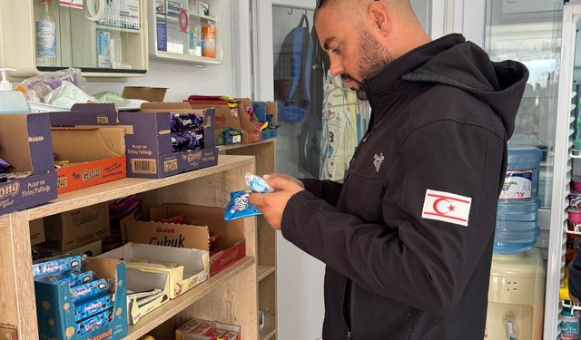 Lefke Belediyesi okul kantinlerini denetledi