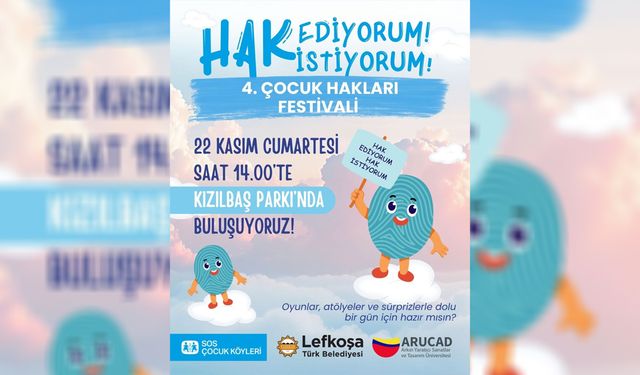 Çocuk Hakları Festivali, Cumartesi yapılacak