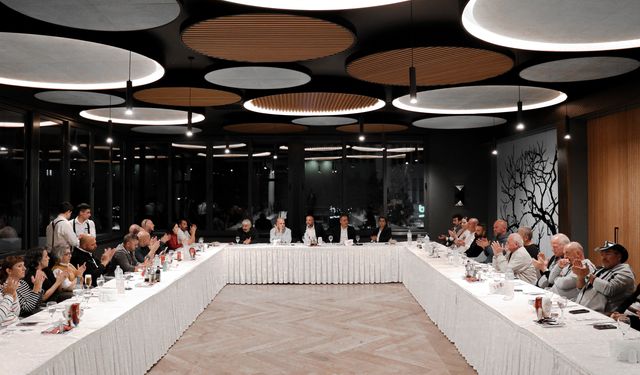 TDP, 2022 yerel seçim sürecinde partinin çalışmalarına katkı sağlayan isimlerle bir araya geldi