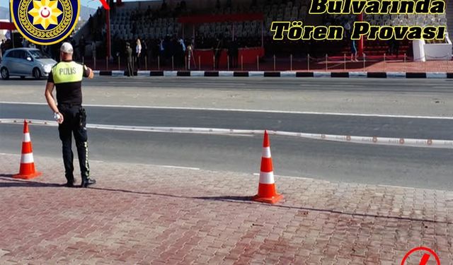 PAZAR GÜNÜ, LEFKOŞA DR. FAZIL KÜÇÜK BULVARI GEÇİCİ OLARAK TRAFİK AKIŞINA KAPATILIYOR…