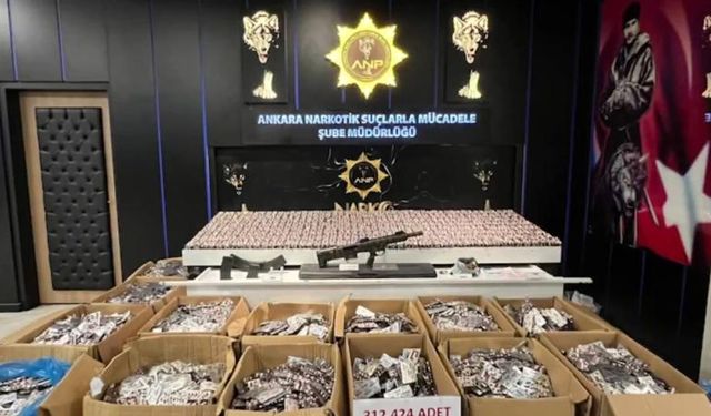 Türkiye’de üç şehirde uyuşturucu operasyonu: 1, 9 milyon uyuşturucu hap ile 426 kilogram kimyasal maddeye el konuldu