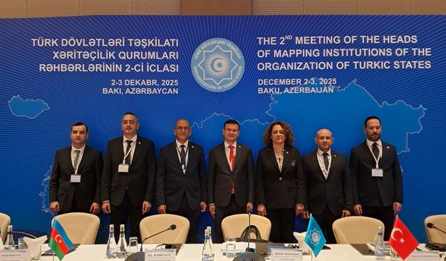 KKTC, Bakü’de düzenlenen TDT Harita Kurumları toplantısında temsil edildi