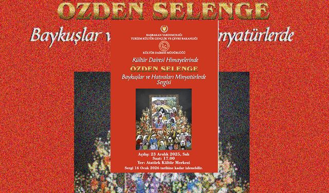 Özden Selenge’nin 24. kişisel sergisi “Baykuşlar ve Hatıraları Minyatürlerde” 23 Aralık'ta açılacak