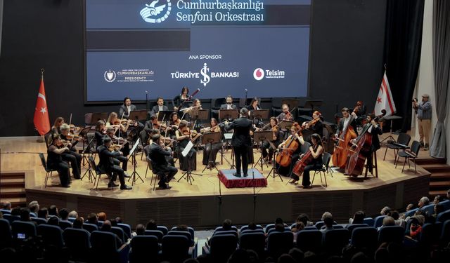 Cumhurbaşkanlığı Senfoni Orkestrası "Ocak Konserleri” gerçekleştirildi
