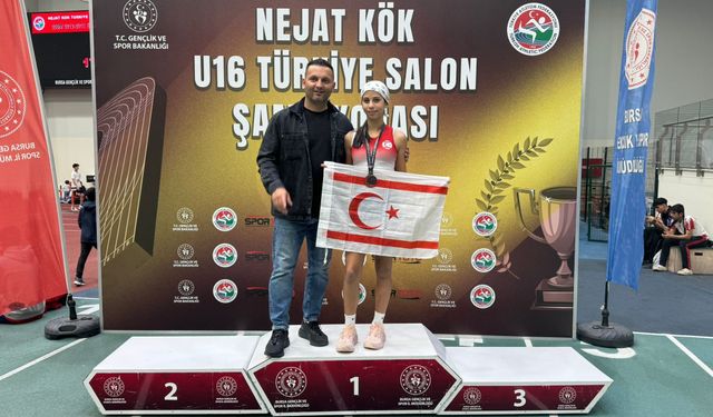Bursa’da başarıyla yarışan KKTC Atletizm Federasyonu Milli Takımı, Pazar gecesi adaya döndü
