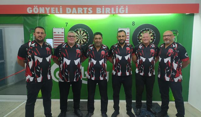 İlk yarının lideri, Gönyeli Darts Birliği