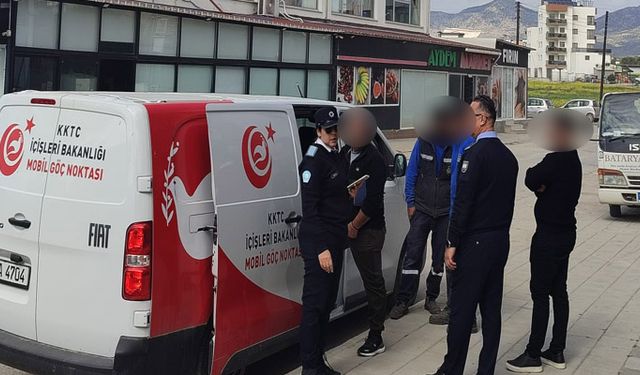 Ülkede ikamet izinsiz kalan 7 kişi tespit edildi