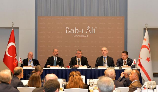 Cumhurbaşkanı Erhürman Bab-ı Âli Toplantıları’nın 35’inci dönemine onur konuşmacısı olarak katıldı