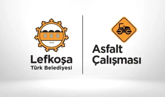 Lefkoşa Türk Belediyesi'nden Küçük Kaymaklı’da asfalt çalışması
