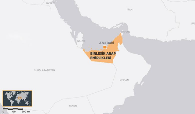 BAE Savunma Bakanlığı, İran'dan füze ve İHA'larla saldırı düzenlendiğini açıkladı