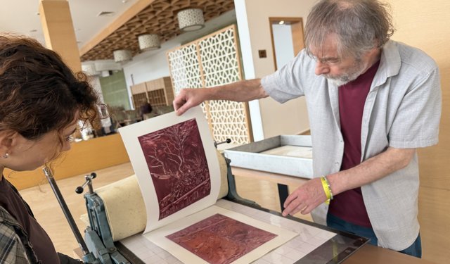 İZ / TRACE - Baskı Çalıştayı'nda hazırlanan eserler yarın sergilenecek