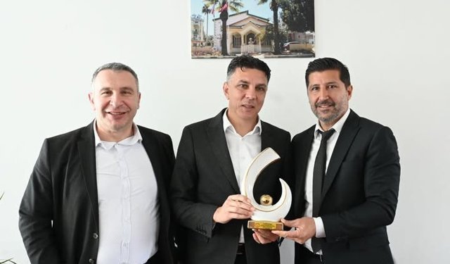 Cimnastik Federasyonu’ndan Amcaoğlu’na ziyaret