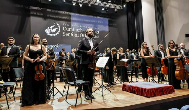 Cumhurbaşkanlığı Senfoni Orkestrası'nın 8 Mart Dünya Kadınlar Günü Konseri dün akşam yapıldı