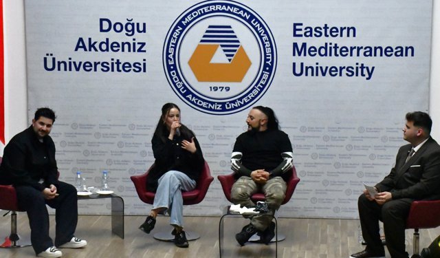 Hayko Cepkin ve Pelin Akil DAÜ’de...