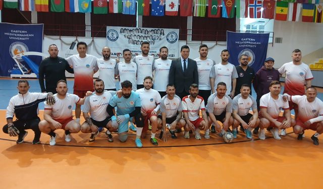 ‘Belediyeler Arası Futsal Turnuvası’nda Yeniboğaziçi Belediyesi birinci oldu