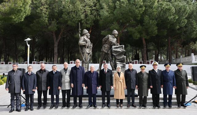 Hasipoğlu, Çanakkale Şehitler Abidesi’nde düzenlenen uluslararası anma törenlerine katıldı