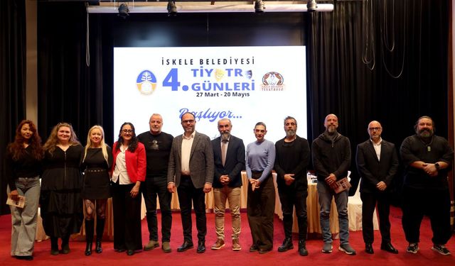 İskele Belediyesi 4. Tiyatro Günleri, bu akşam “Hadi Öldürsene Canikom” oyunuyla başlıyor
