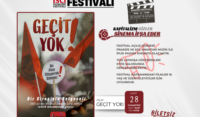 14. Uluslararası İşçi Filmleri Festivali başladı